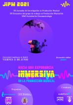 III JORNADAS DE INVESTIGACIÓN EN PRODUCCIÓN MUSICAL